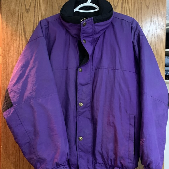 Vintage purple ski coat - Picture 2 of 4